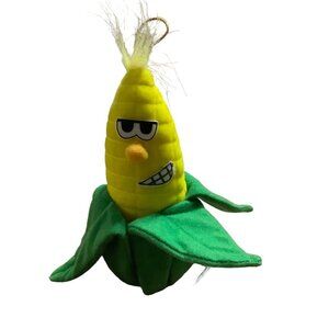 Corn On The Cob Husk 8" Stuffed Plush Stuffed Toy Anthropomorphic Vegetable RARE